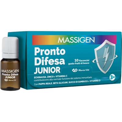 Marco Viti Massigen Pronto Difesa Junior 10 Flaconcini Marco Viti Massigen Pronto Difesa Junior 10 Flaconcini