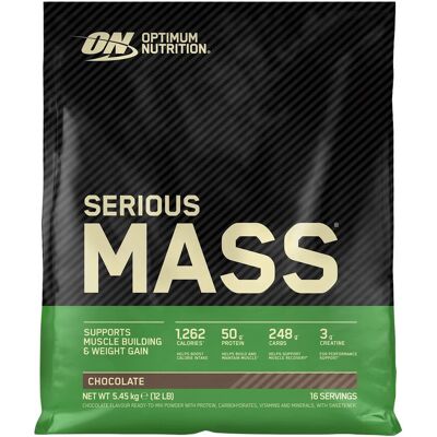 Optimum Nutrition Serious Mass (5455g) - Cioccolato Optimum Nutrition Serious Mass (5455g) - Cioccolato