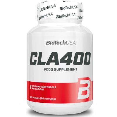 BioTechUSA CLA 400 - Integratore per il Controllo del Peso - 80 Capsule BioTechUSA CLA 400 - Integratore per il Controllo del Peso - 80 Capsule