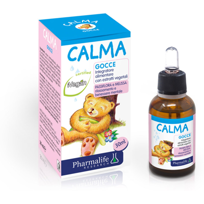 Pharmalife Research Calma Gocce 30 ml - Integratore relax bambini Pharmalife Research Calma Gocce 30 ml - Integratore relax bambini