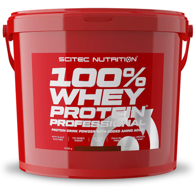 Scitec Nutrition 100% Whey Protein Professional 5000 gr 5kg Proteine del siero del Latte Cioccolato Nocciola Scitec Nutrition 100% Whey Protein Professional 5000 gr 5kg Proteine del siero del Latte Cioccolato Nocciola