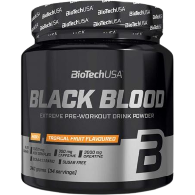 BioTech USA Black Blood NOX+ Frutta Tropicale - Integratore pre-allenamento BioTech USA Black Blood NOX+ Frutta Tropicale - Integratore pre-allenamento