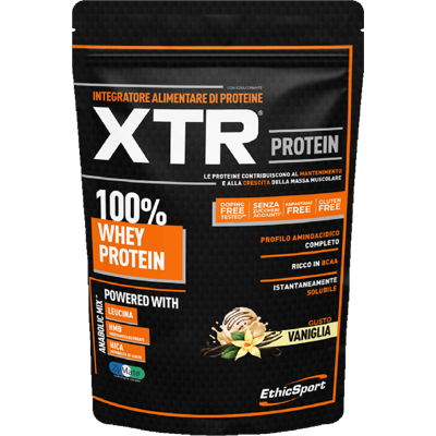 EthicSport Proteine XTR Vaniglia - Polvere per Muscoli EthicSport Proteine XTR Vaniglia - Polvere per Muscoli