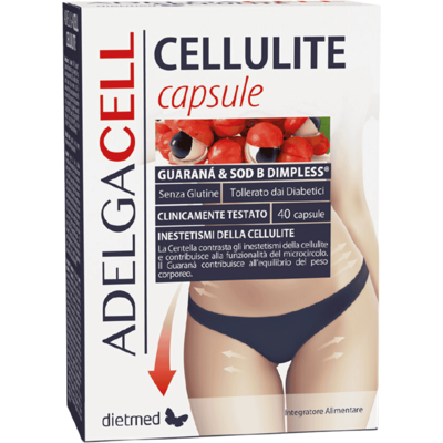 Dietmed Adelgacell Riduttore Cellulite - 40 Capsule Dietmed Adelgacell Riduttore Cellulite - 40 Capsule