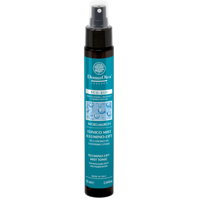 Domus Olea Toscana tonico mist illumino-lift – microialuron 75 ML Domus Olea Toscana tonico mist illumino-lift – microialuron 75 ML