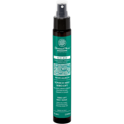 Domus Olea Toscana tonico mist sebo-lift – microialuron 75 ML Domus Olea Toscana tonico mist sebo-lift – microialuron 75 ML