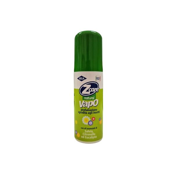 zcare natural vapo insetto repellente per zanzare 100 ml