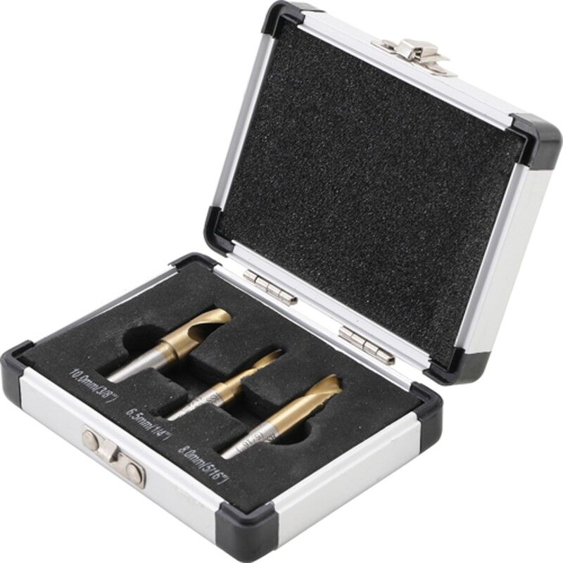 BGS Set di Punte in Acciaio al Cobalto al 5%, per la Rimozione dei Punti di Saldatura BGS5081 BGS Set di Punte in Acciaio al Cobalto al 5%, per la Rimozione dei Punti di Saldatura BGS5081