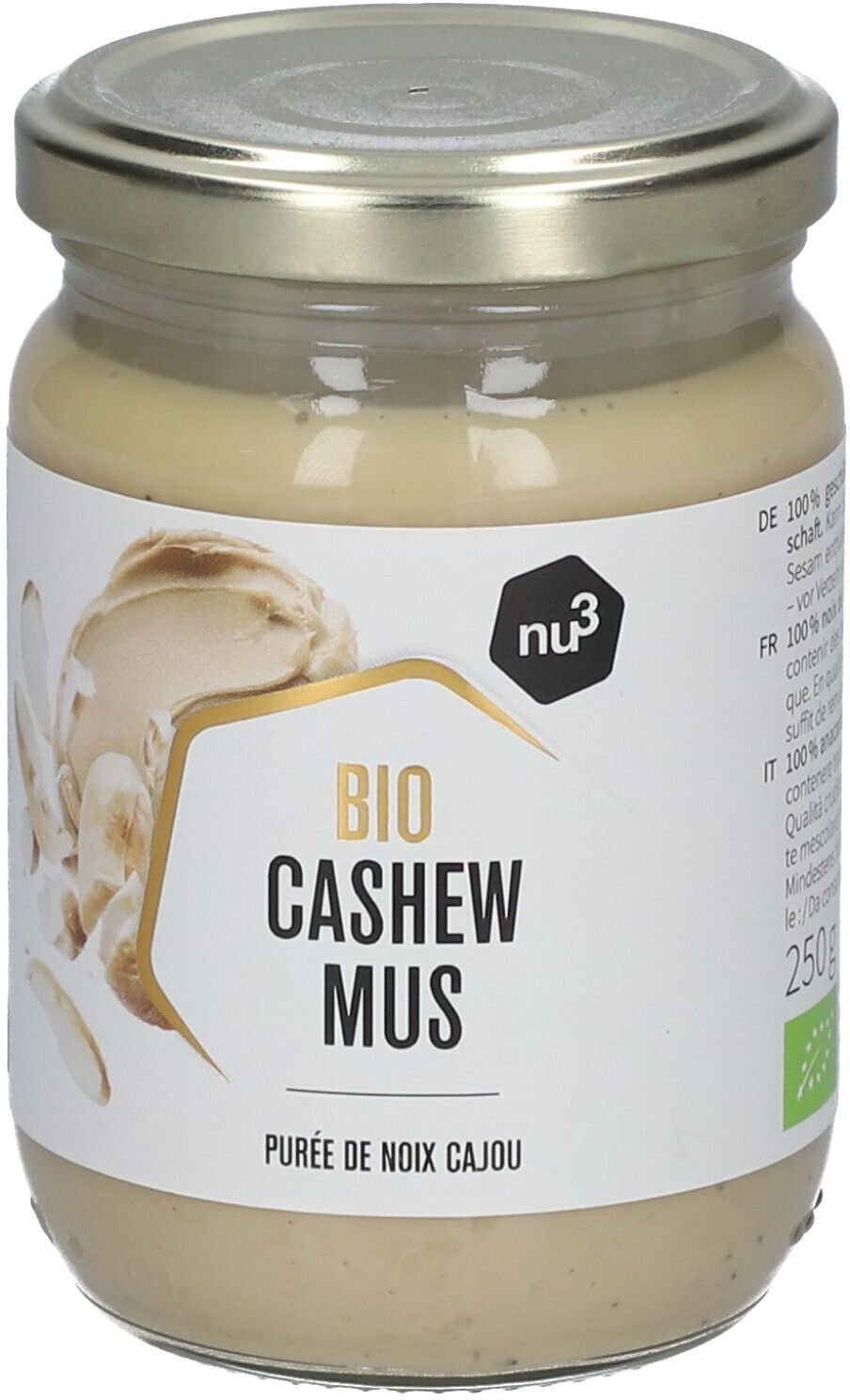 nu3 GmbH Nu3 Crema di Anacardi Bio 250 g Crema nu3 GmbH Nu3 Crema di Anacardi Bio 250 g Crema