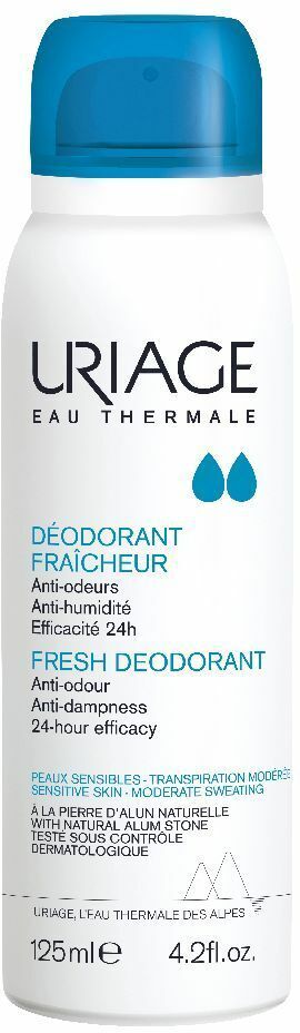 Uriage Deodorante Fraicheur 125 ml Deodorante