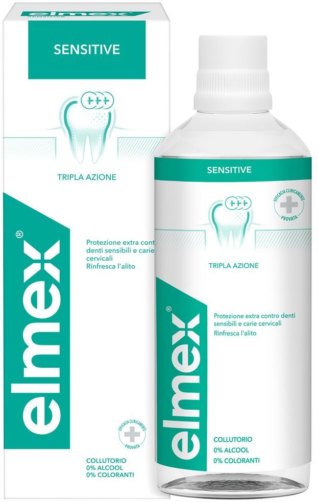 Elmex ® Collutorio Sensitive Denti Sensibili 400 ml Collutorio