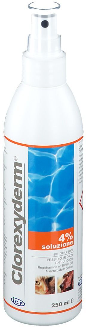 Clorexyderm ® Soluzione 4% 250 ml Soluzione Clorexyderm ® Soluzione 4% 250 ml Soluzione