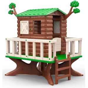 Milani Home casetta per bambini per esterno giardino 151 x 50 x h 116.5 cm Marrone x x cm