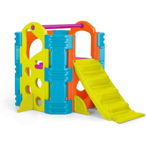 milani home activity park - scivolo multifunzione per bambini da giardino per esterno in pl multicolor 167 x 101 x 84 cm