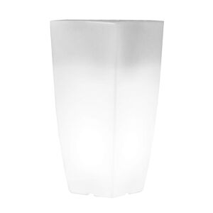 Milani Home SILENTE - vaso luminoso rgb con pannello solare