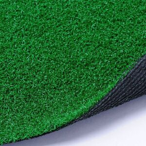 Milani Home Tappeto sintetico in rotolo 0,7x2x25 m Verde 200 x 0.7 x 2 cm