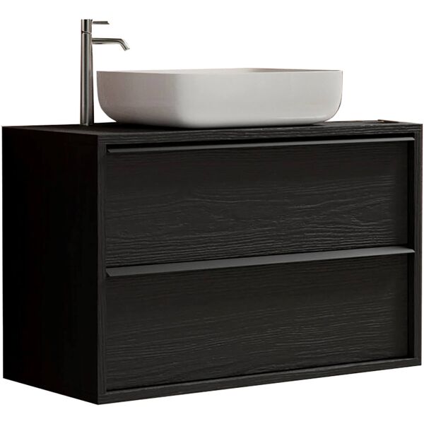 milani home steel - mobile lavabo sospeso