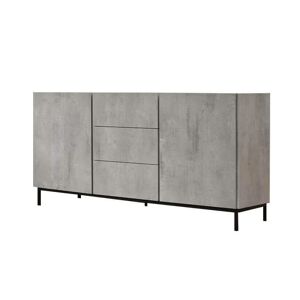 Milani Home DEMETER - madia moderna con ante ammortizzate cm 200 x 50 x 90 h