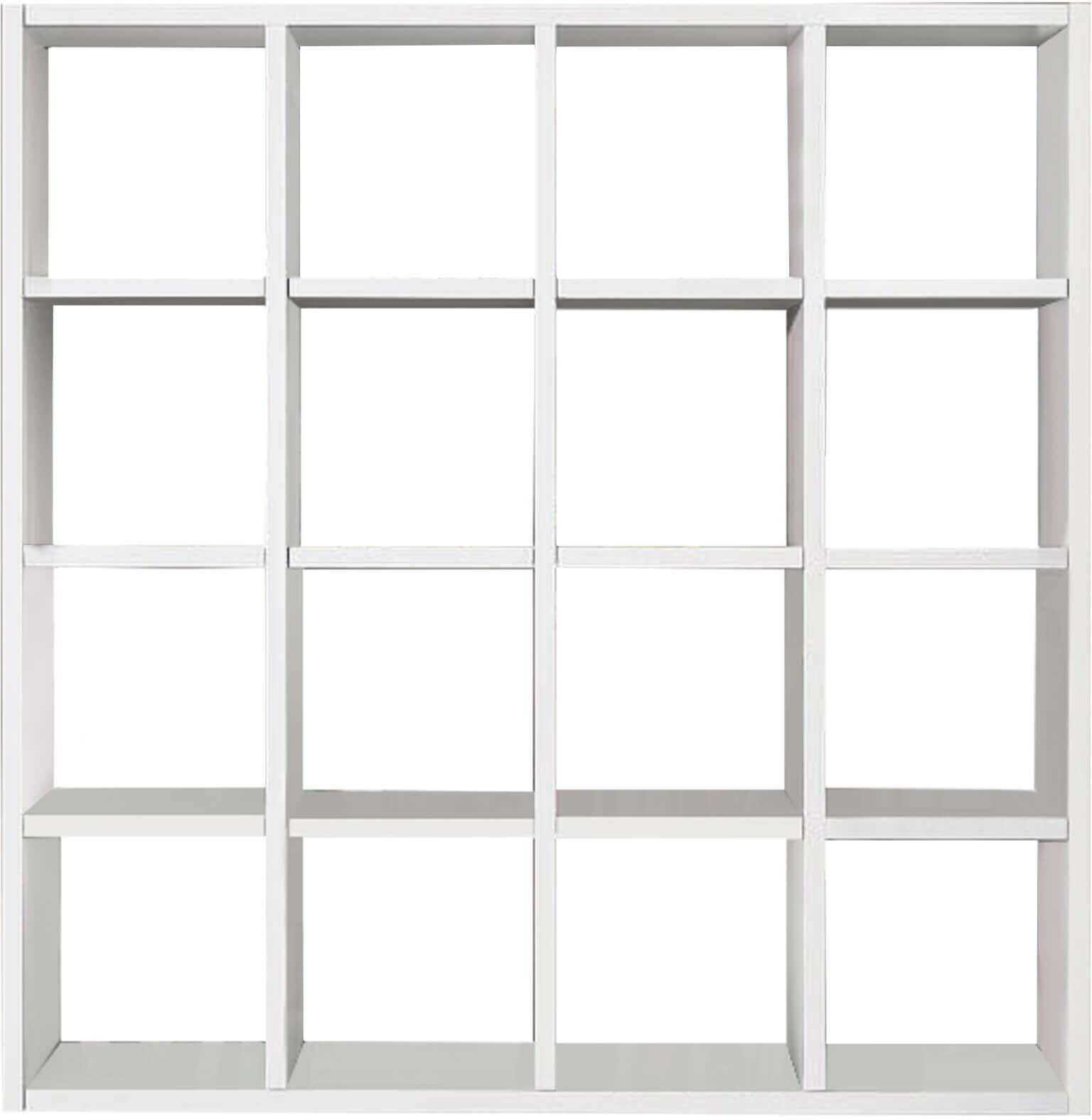 milani home libreria frassinata cm 175x30x175 h bianca per interno casa soggiorno salotto s bianco 175 x 175 x 30 cm