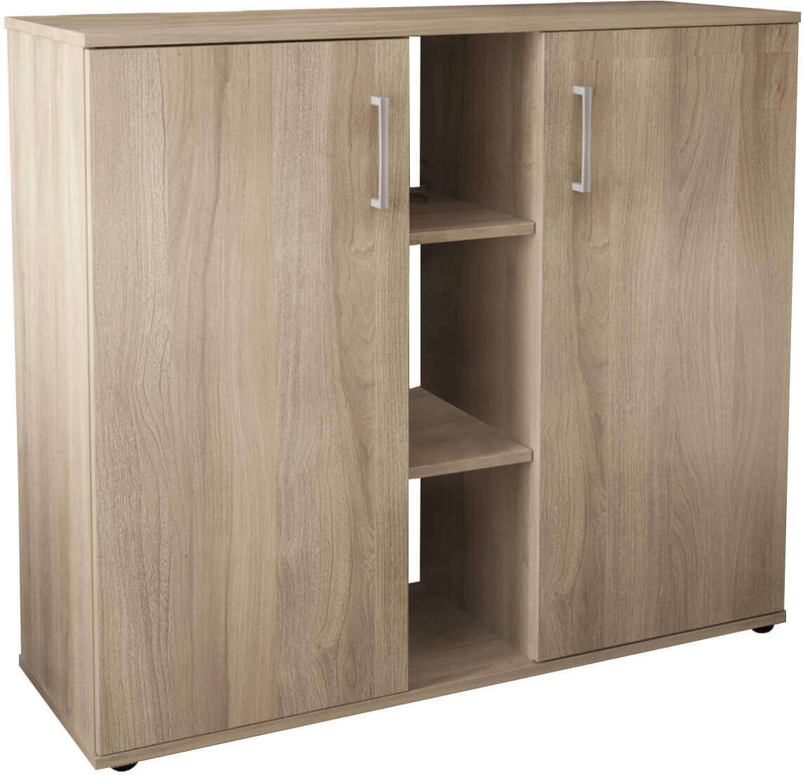 Milani Home mobile ingresso di design moderno con scarpiera e porta borse Marrone chiaro 102 x 87 x 35 cm