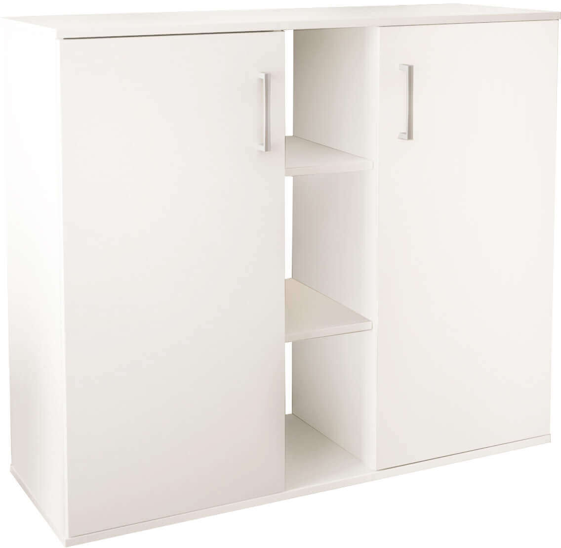 Milani Home mobile ingresso di design moderno con scarpiera e porta borse Bianco 102 x 87 x 35 cm