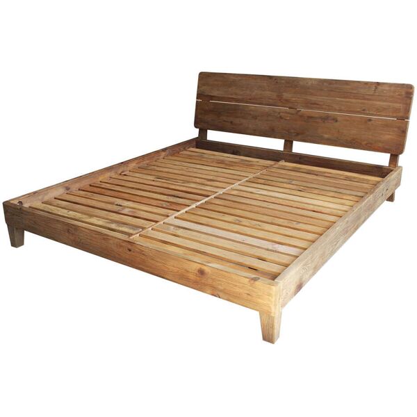 milani home pinus - letto in pino riciclato