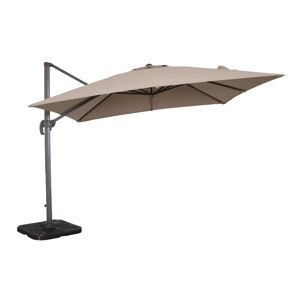 Milani Home BACTRUS - ombrellone da giardino decentrato 3x4