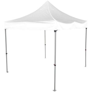 Milani Home Gazebo Pieghevole Professionale 3x4,5 In Alluminio Telo Bianco Chiudibile Per M Bianco 300 x 335 x 450 cm