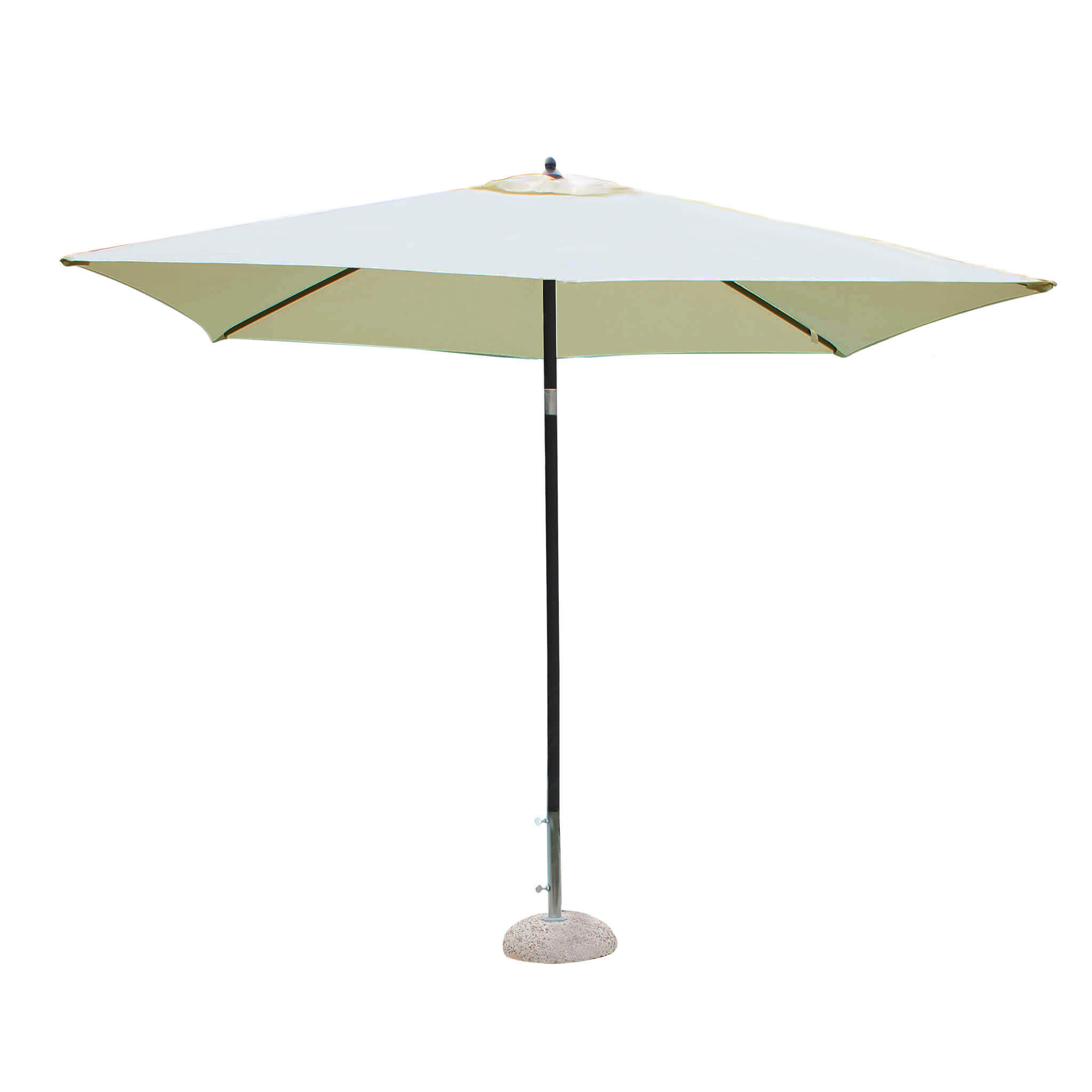 milani home sertum - ombrellone da giardino 2x2 palo centrale