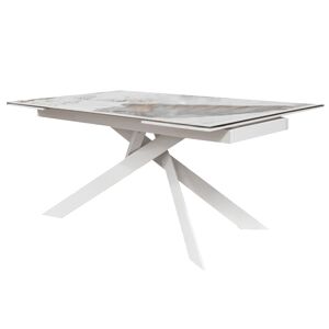 Milani Home AENIGMA - tavolo da pranzo allungabile  cm 90 x 160/200/240 x 76