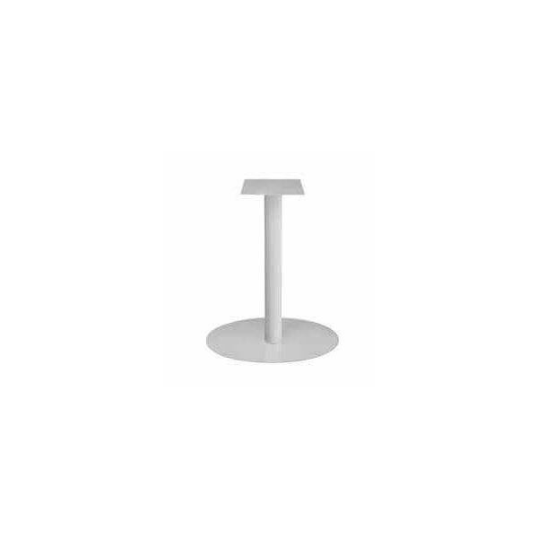 milani home base per tavolo a colonna componibile per bar e ristoranti, cm diametro: 50x75 h bianco 50 x 72 x 50 cm