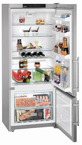 Liebherr Cnpesf 4613 Comfort Nofrost Frigorifero Con Congelatore Libera Installazione 420 L Argento Liebherr Cnpesf 4613 Comfort Nofrost Frigorifero Con Congelatore Libera Installazione 420 L Argento