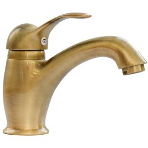 Porta&bini Miscelatore Per Lavabo Bronzato  Serie Duna Rubinetto Classico E Vintage E Retrò