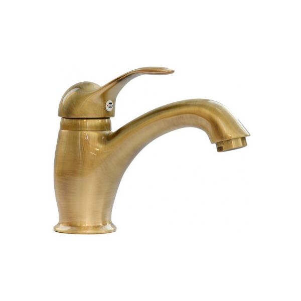 porta&bini miscelatore per lavabo bronzato  serie duna rubinetto classico e vintage e retrò