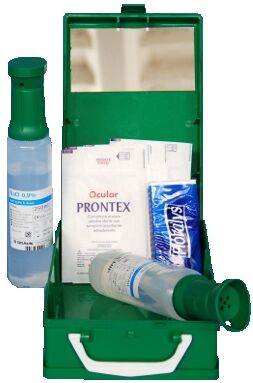 Taumediplast Kit lavaocchi pronto soccorso oculare - in valigetta Taumediplast Kit lavaocchi pronto soccorso oculare - in valigetta