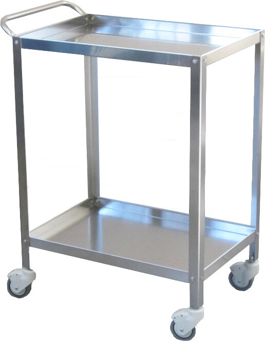 Vincal Carrello per medicazione in acciaio inox a 2 ripiani Vincal Carrello per medicazione in acciaio inox a 2 ripiani