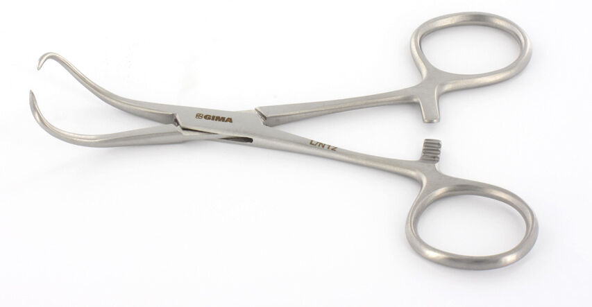 Gima Pinza Backhaus reggiteli in acciaio inox  - dim 9 cm Gima Pinza Backhaus reggiteli in acciaio inox  - dim 9 cm