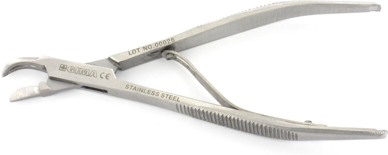 Gima Pinza levapunti metallici Michel  - In acciaio inox - dim 13 cm Gima Pinza levapunti metallici Michel  - In acciaio inox - dim 13 cm