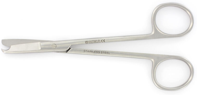 Gima Forbici chirurgiche Spencer  per rimozione suture - in acciaio inox - dim 13 cm Gima Forbici chirurgiche Spencer  per rimozione suture - in acciaio inox - dim 13 cm
