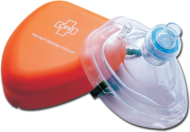 Gima Pocket Mask - Mascherina rianimazione CPR - Arancione Gima Pocket Mask - Mascherina rianimazione CPR - Arancione