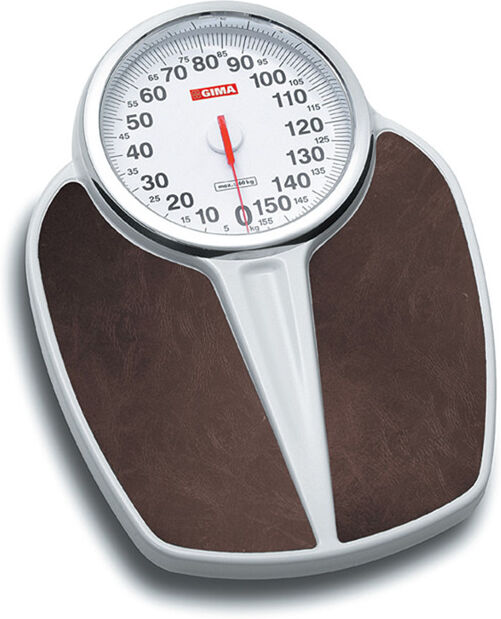 Gima Bilancia pesapersone meccanica  con quadrante - 160 Kg Gima Bilancia pesapersone meccanica  con quadrante - 160 Kg