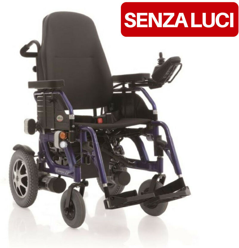 Moretti Carrozzina elettrica reclinabile Escape LX Serie Ardea Mobility ® - Seduta 46 cm - senza luci