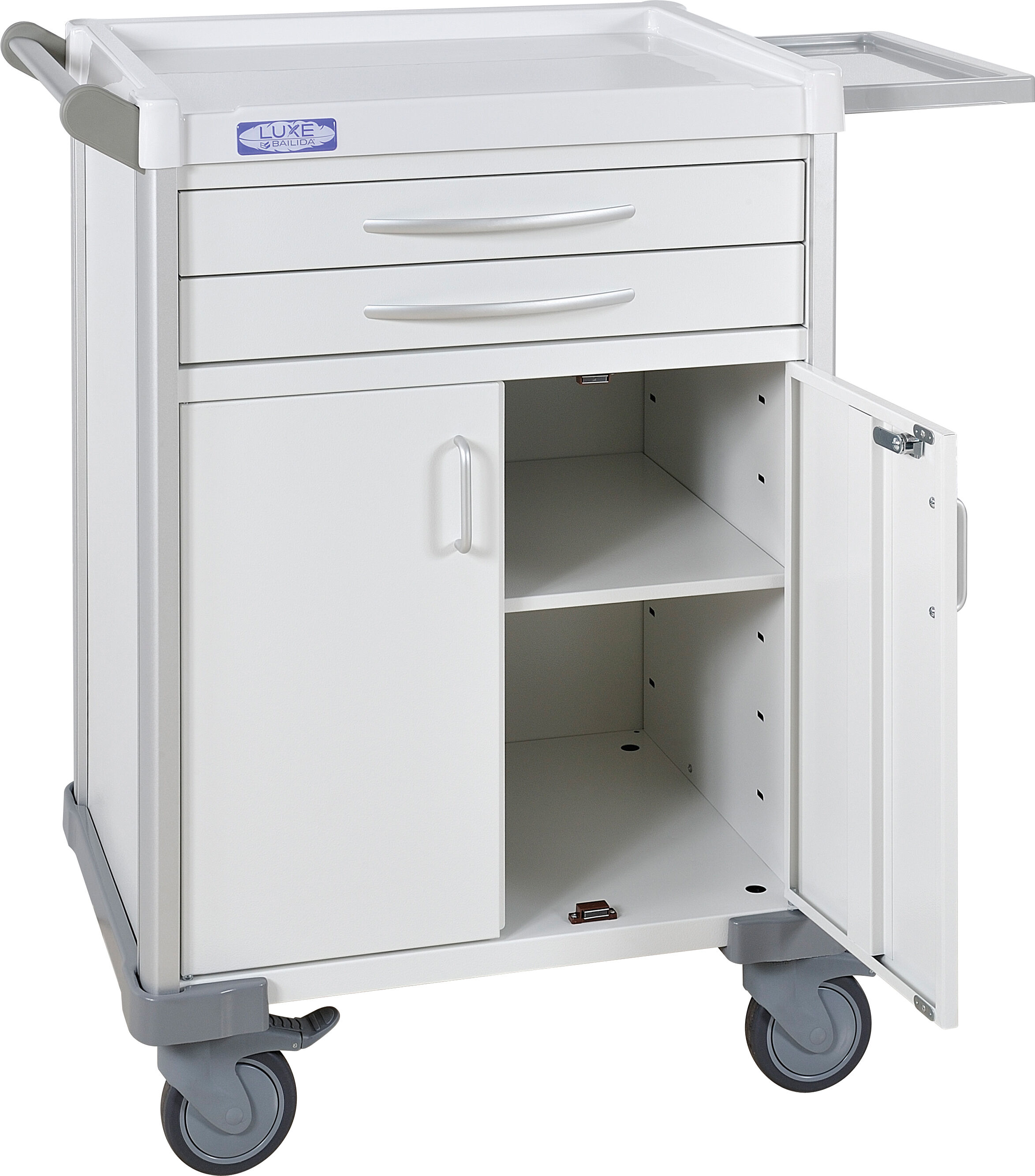 Vincal Carrello Multifunzione a 2 cassetti e 2 ante Vincal Carrello Multifunzione a 2 cassetti e 2 ante