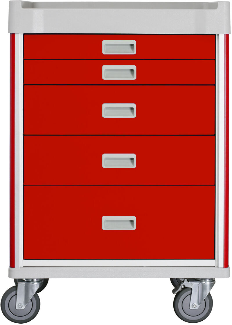 --- None --- Carrello Emergenza a 5 cassetti - LARGE --- None --- Carrello Emergenza a 5 cassetti - LARGE