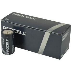 Duracell Industrial Batterie Alcaline Procell Constant Power Torcia 1,5v Tipo D Cf 10 Pz