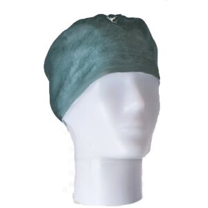 Vincal Cappellino Chirurgico Monouso In Tnt, Con Elastico, Verde Cf 100 Pz