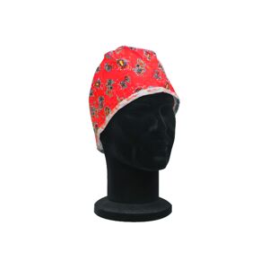 Gima Cappellino Chirurgico Fantasy In Cotone Sfondo Rosso