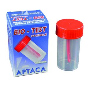 aptaca contenitore per coprologia e campioni biologici bio test 60 ml cf da 50 pz