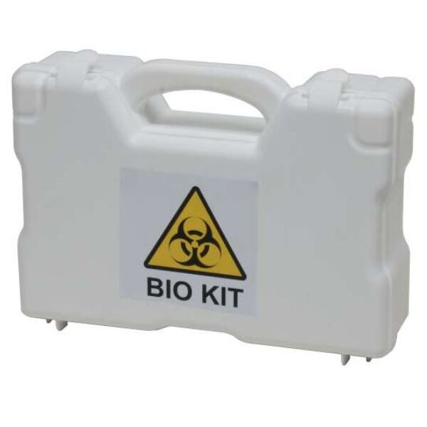 pvs kit di emergenza con polvere assorbente bio kit per raccolta di liquidi biologici