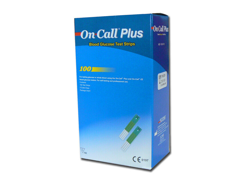 Acon Strisce glicemia per Misuratore On Call® Plus - CF 100 Pz